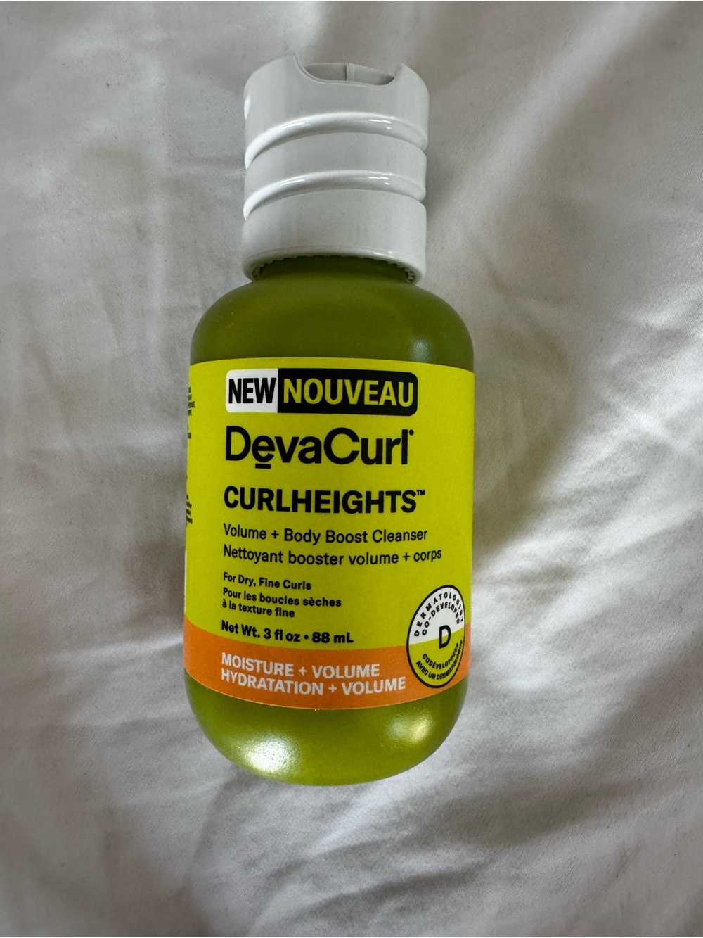 DevaCurl CurlHeights Volume + Body Boost Cleanser - 3oz